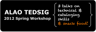 TEDSIG 2012 workshop logo